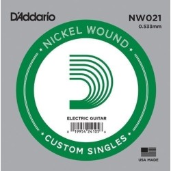 D'Addario NW021 .021 XL Nickel Wound