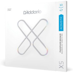 D'Addario XSAPB1047-12 Light 10-47