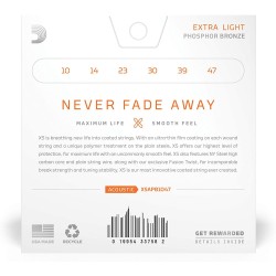 D'addario XSAPB1047 Extra Light 10-47