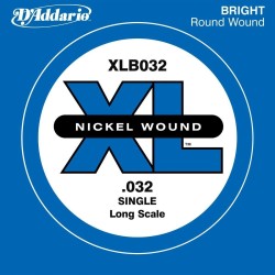D'Addario XLB032 .032 Nickel Wound
