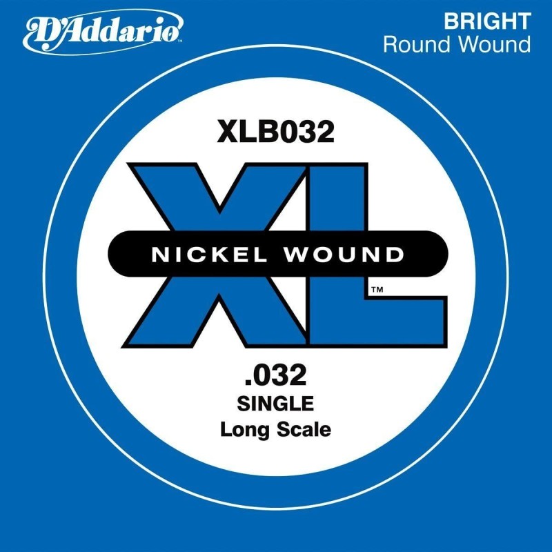 D'Addario XLB032 .032 Nickel Wound