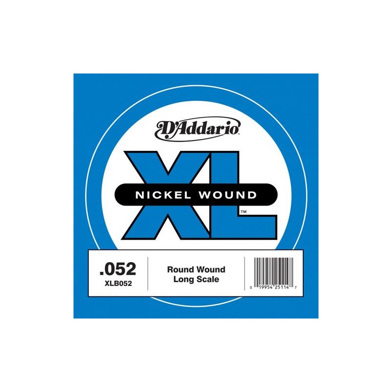 D'Addario XLB052 .052 Nickel Wound