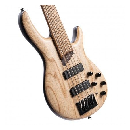 Cort Artisan B5 Element Open Pore Trans Black