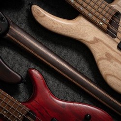 Cort Artisan B5 Element Open Pore Trans Black