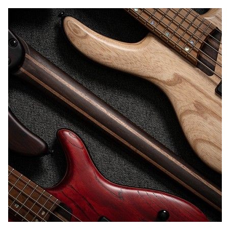 Cort Artisan B5 Element Open Pore Trans Black