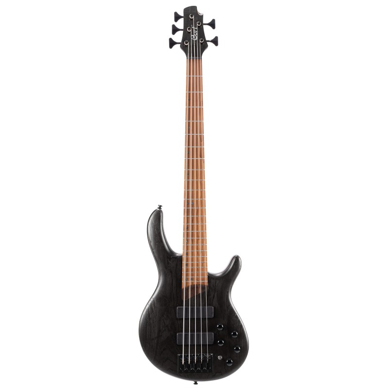 Cort Artisan B5 Element Open Pore Trans Black