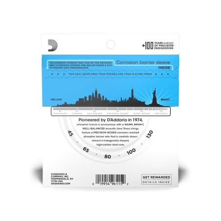 D'Addario EPBB170-5 Long 45-130