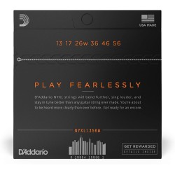 D'Addario NYXL1356W Medium 13-56