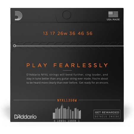 D'Addario NYXL1356W Medium 13-56