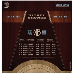 D'Addario NB1253 Light 12-53