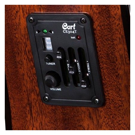 Cort Standard AD880CE Natural Satin + Bag