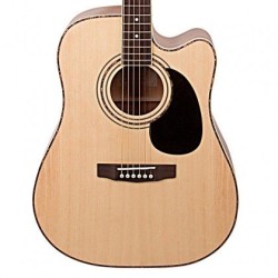 Cort Standard AD880CE Natural Satin + Bag