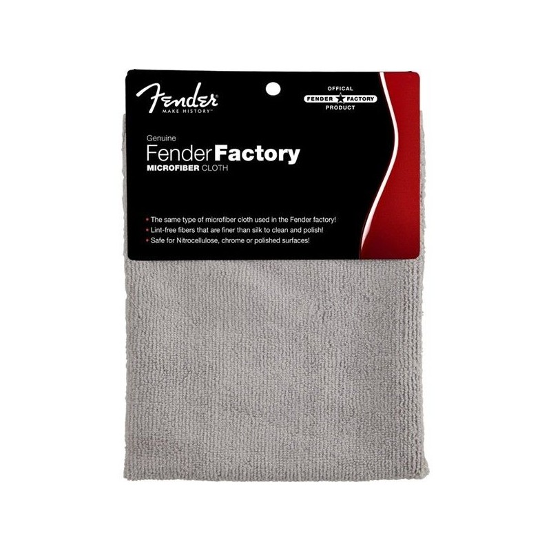 Fender Factory Microfiber Cloth Gray