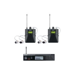 Shure P3TERA215TWP-K3E PSM300 TWINPACK PRO