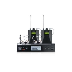 Shure P3TERA215TWP-K3E PSM300 TWINPACK PRO