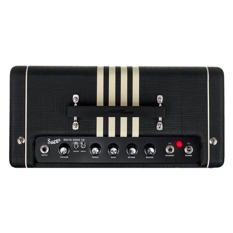 Supro Delta King 10 Black and Cream