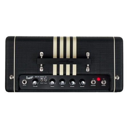 Supro Delta King 10 Black and Cream