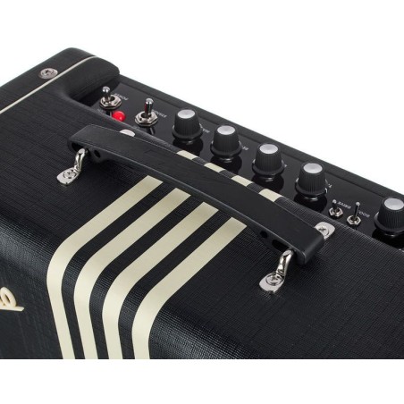 Supro Delta King 10 Black and Cream