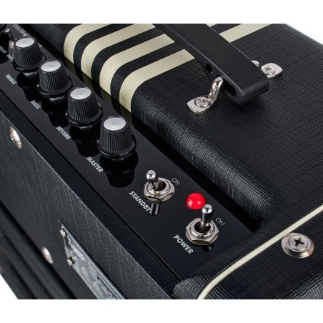 Supro Delta King 10 Black and Cream