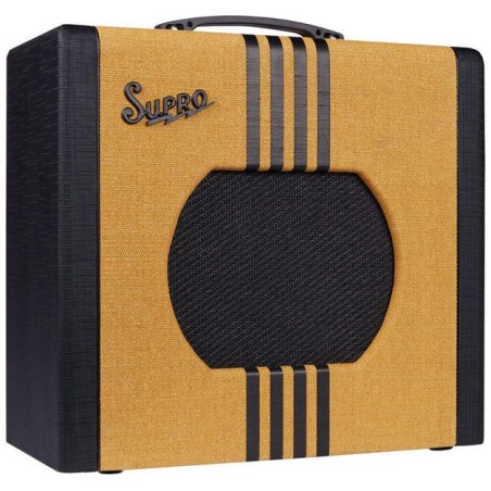 Supro Delta King 10 Tweed and Black