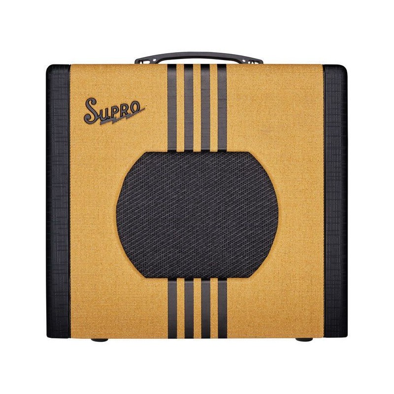 Supro Delta King 10 Tweed and Black