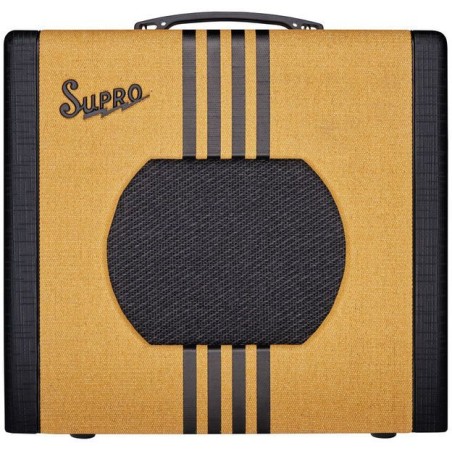 Supro Delta King 10 Tweed and Black