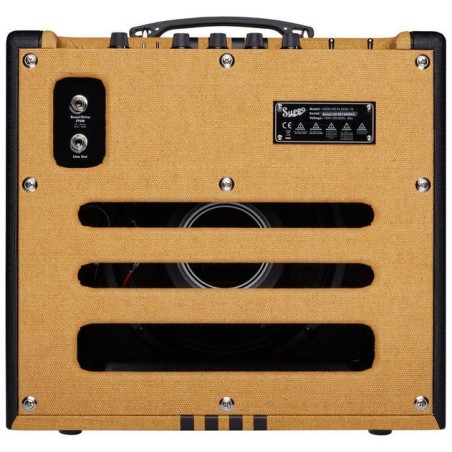 Supro Delta King 10 Tweed and Black