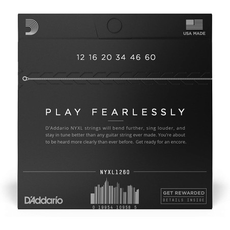 D'Addario NYXL1260 Extra Heavy 12-60