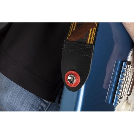 Fender Strap Blocks 4-Pack Black/Red