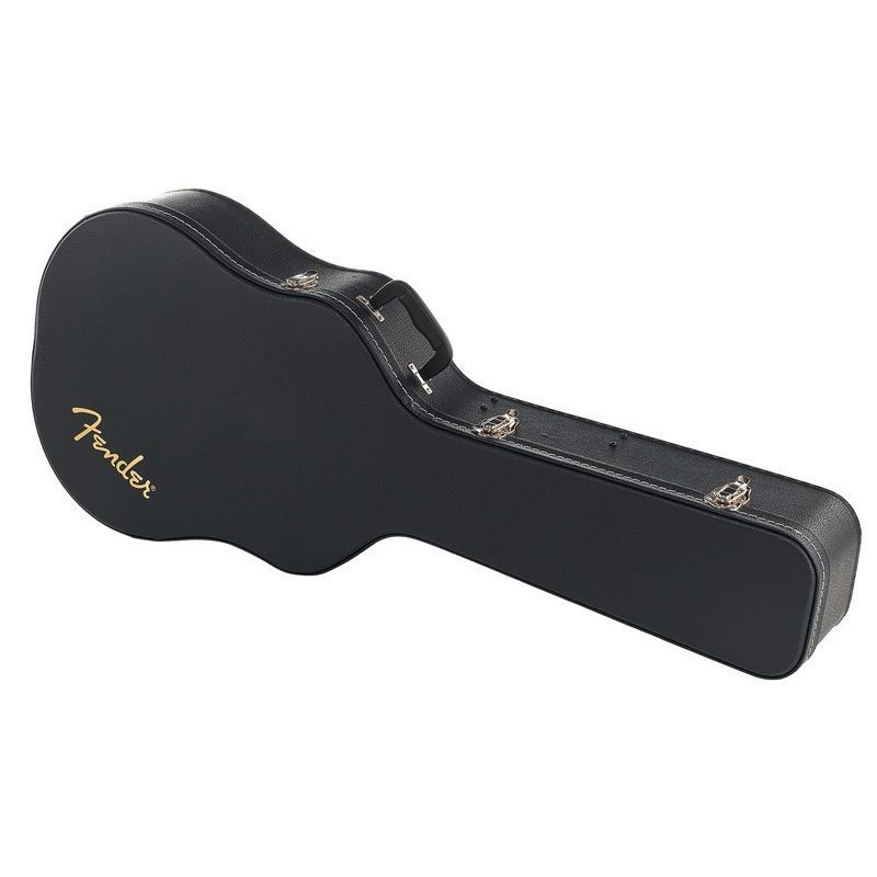 Fender Flat-Top Dreadnought Acoustic Guitar Case, Black