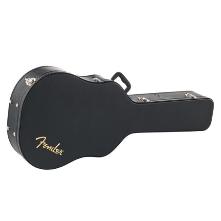Fender Flat-Top Dreadnought Acoustic Guitar Case, Black