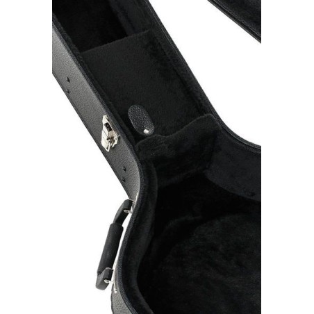 Fender Flat-Top Dreadnought Acoustic Guitar Case, Black