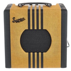Supro Delta King 8 Tweed & Black