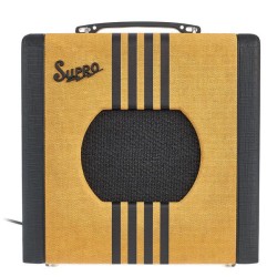 Supro Delta King 8 Tweed & Black