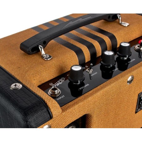 Supro Delta King 8 Tweed & Black