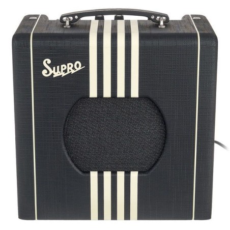 Supro Delta King 8 Black & Cream