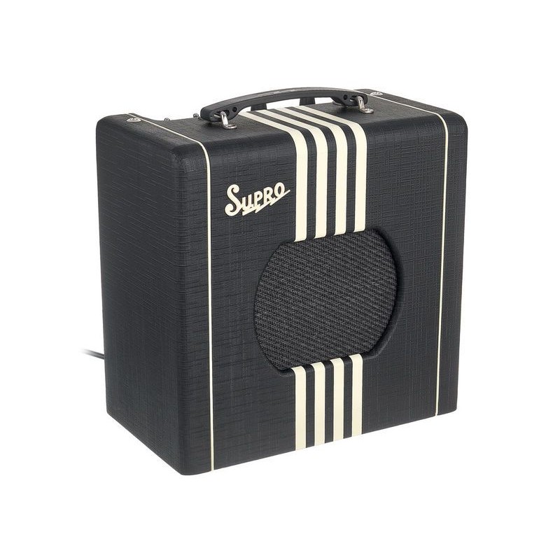 Supro Delta King 8 Black & Cream