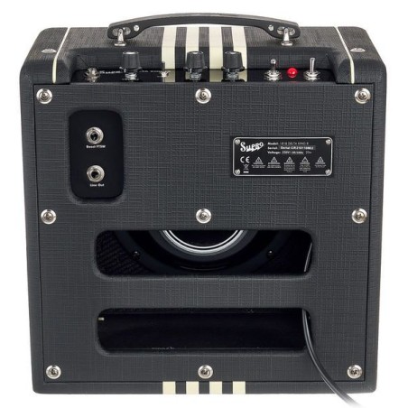 Supro Delta King 8 Black & Cream