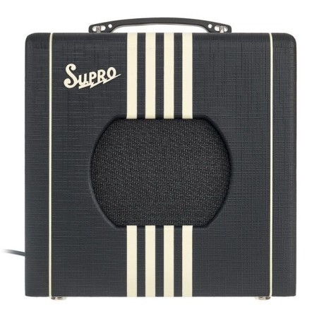 Supro Delta King 8 Black & Cream
