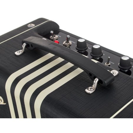 Supro Delta King 8 Black & Cream