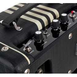 Supro Delta King 8 Black & Cream