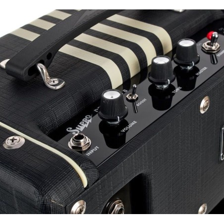 Supro Delta King 8 Black & Cream