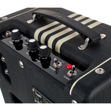 Supro Delta King 8 Black & Cream