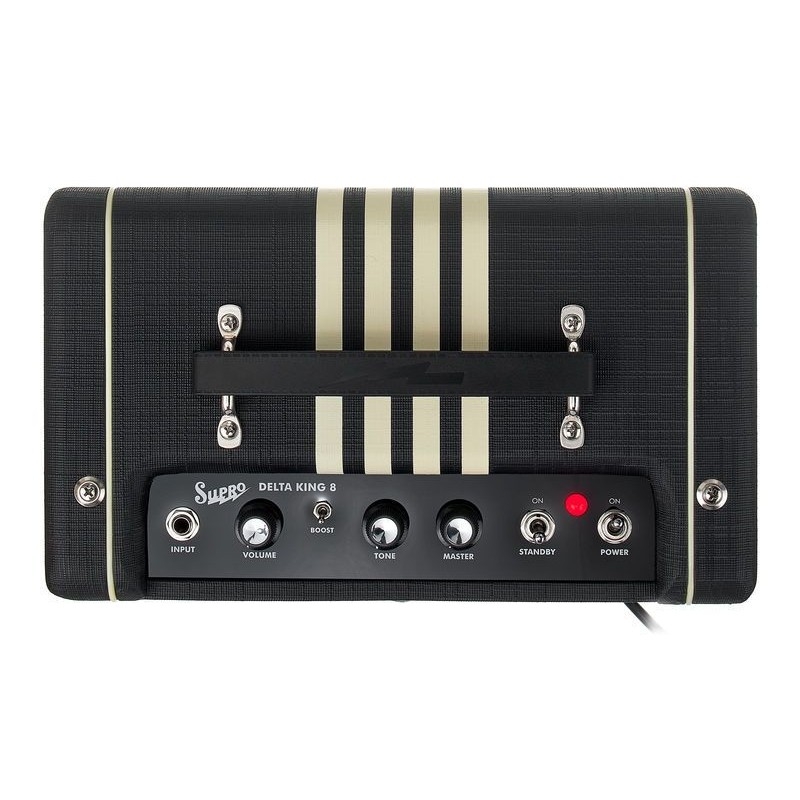 Supro Delta King 8 Black & Cream