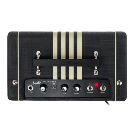 Supro Delta King 8 Black & Cream