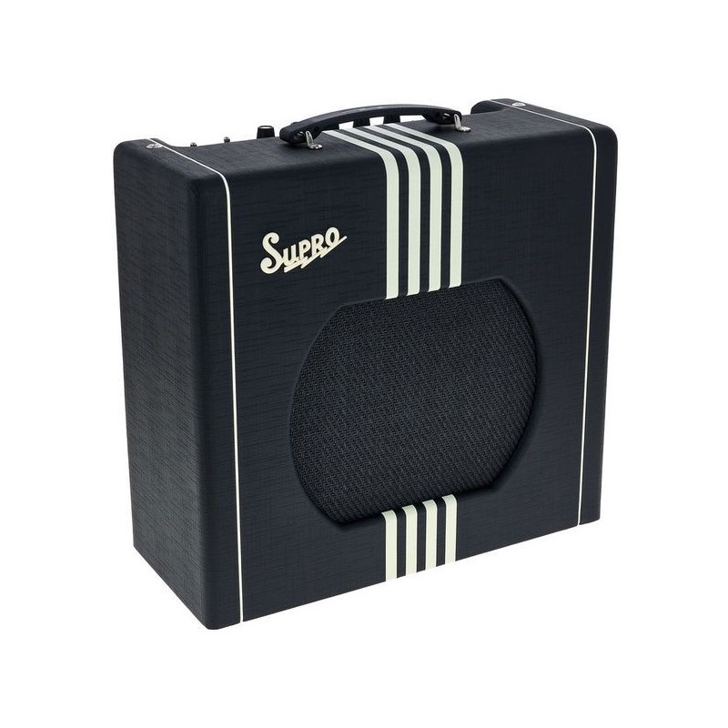 Supro Delta King 12 Black & Cream 1822RBC