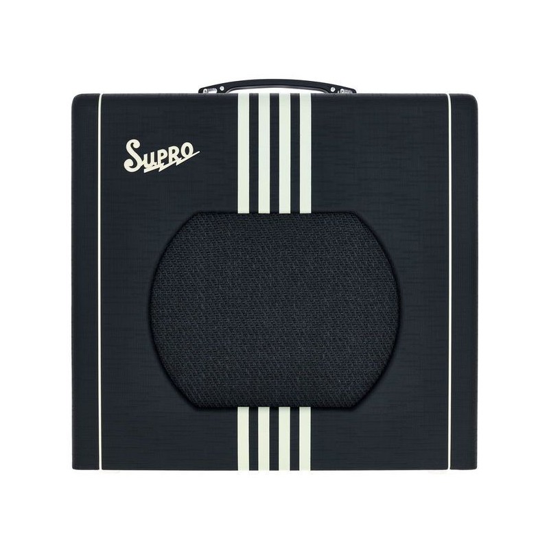 Supro Delta King 12 Black & Cream 1822RBC
