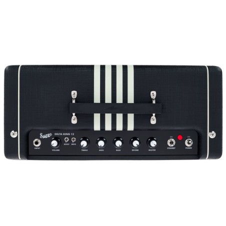 Supro Delta King 12 Black & Cream 1822RBC