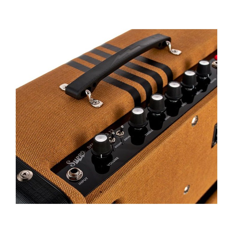Supro Delta King 12 Tweed & Black 1822RTB