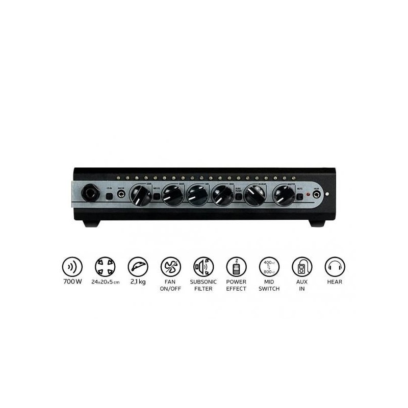 Gr Bass 700+ Black